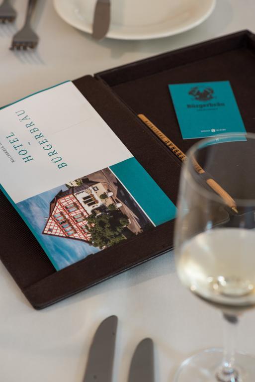 Buergerbraeu Hotel Uberlingen Buitenkant foto